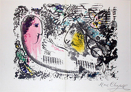 Chagall painting for sale