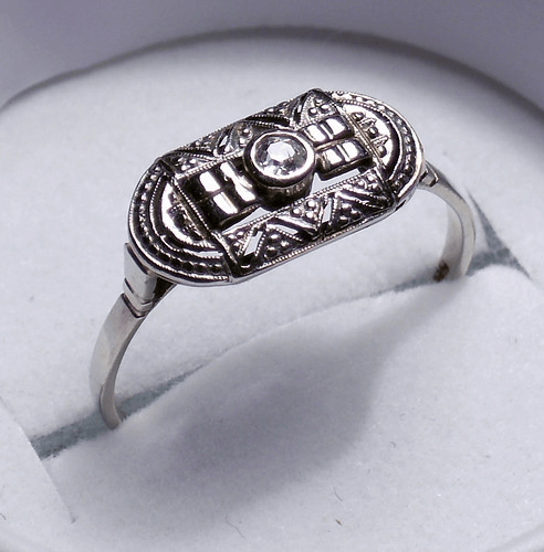 Picture of Silver Ring After Successful Repair Job