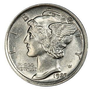 Silver Liberty dollar coin
